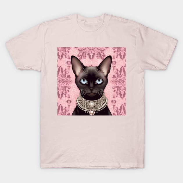 Pearl Siamese T-Shirt by Enchanted Reverie